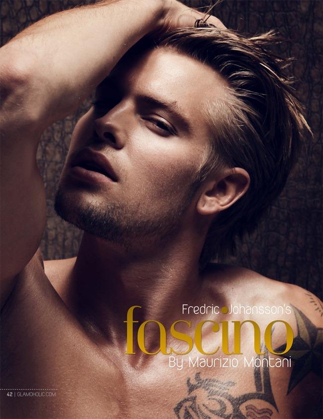 GLAMOHOLIC MAGAZINE: FREDRIC JOHANSSON IN "FASCINO" BY PHOTOGRAPHER MAURIZIO MONTANI