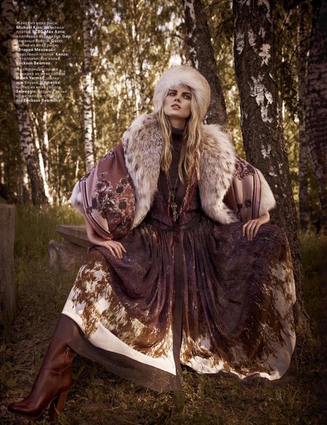 VOGUE RUSSIA: MARYNA LINCHUK BY PHOTOGRAPHER MARIANO VIVANCO