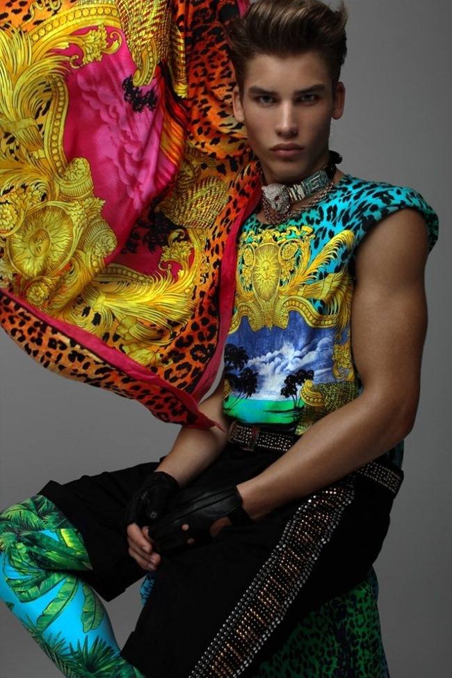 FASHION PHOTOGRAPHY: LUCAS IN "DRESS TO KILL" BY PHOTOGRAPHER BO BRINKENFALK