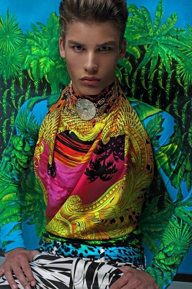 FASHION PHOTOGRAPHY: LUCAS IN "DRESS TO KILL" BY PHOTOGRAPHER BO BRINKENFALK