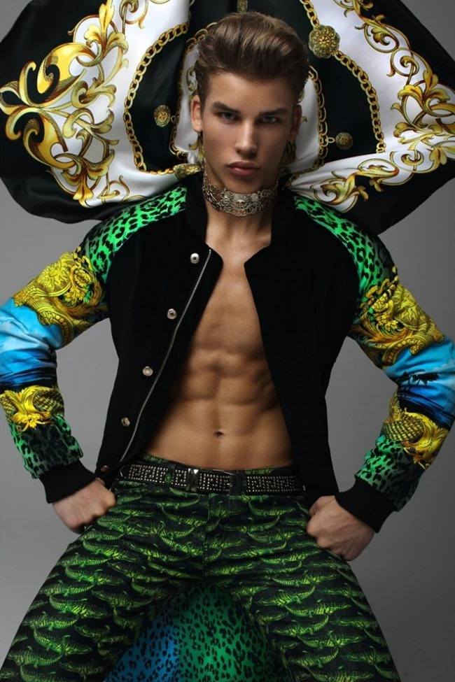 FASHION PHOTOGRAPHY: LUCAS IN "DRESS TO KILL" BY PHOTOGRAPHER BO BRINKENFALK