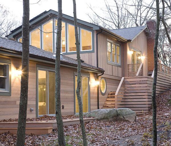 Eco Wooden House brings sustainability and luxury to the forest