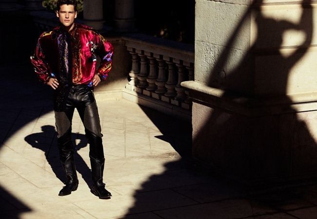 HERCULES MAGAZINE: ARTHUR SALES IN "VERSACE FULL POWER"
