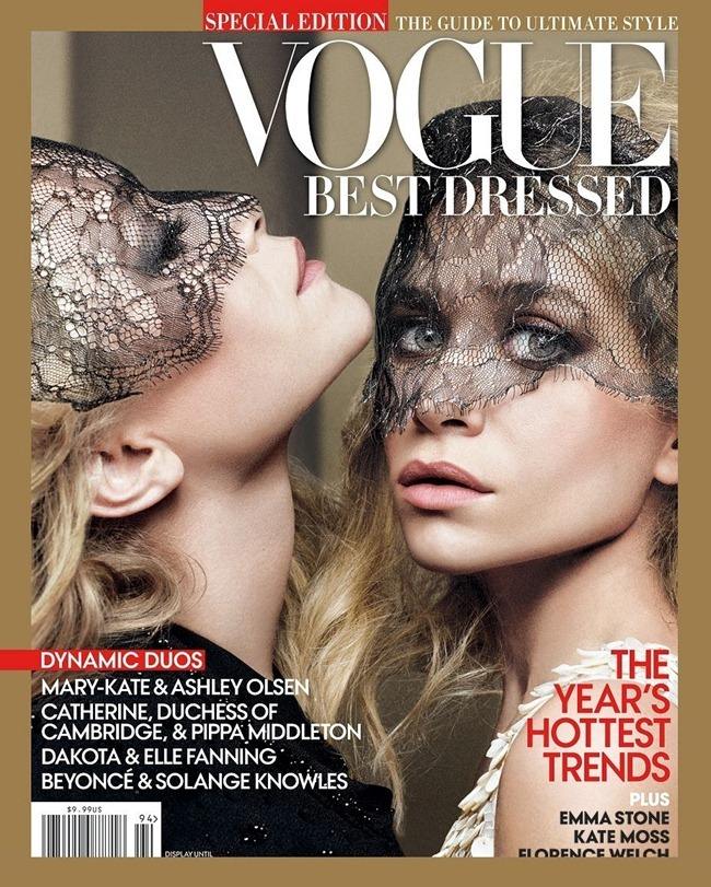 VOGUE BEST DRESSED: MARY KATE & ASHLEY OLSEN BY PHOTOGRAPHER CRAIG MCDEAN