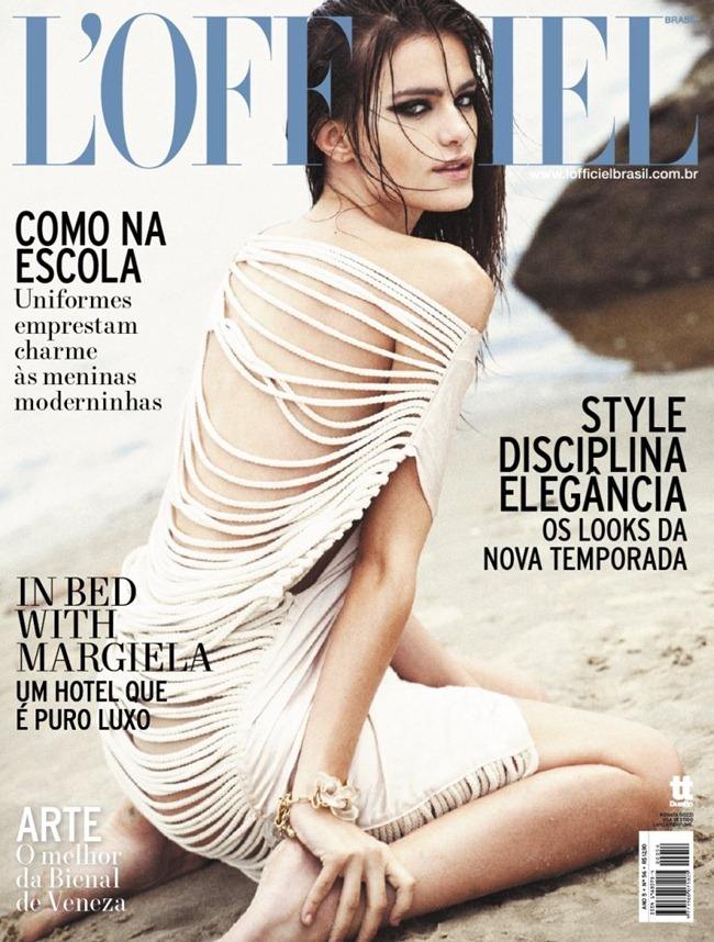 L'OFFICIEL BRAZIL: RENATA SOZZI IN "SAND ME AN ANGEL" BY PHOTOGRAPHER JOSEFINA BIETTI