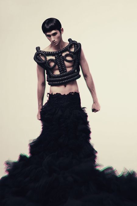 RIBBED MAGAZINE: JRYAN IN "LES ARBRES" BY TEUKU AJIE