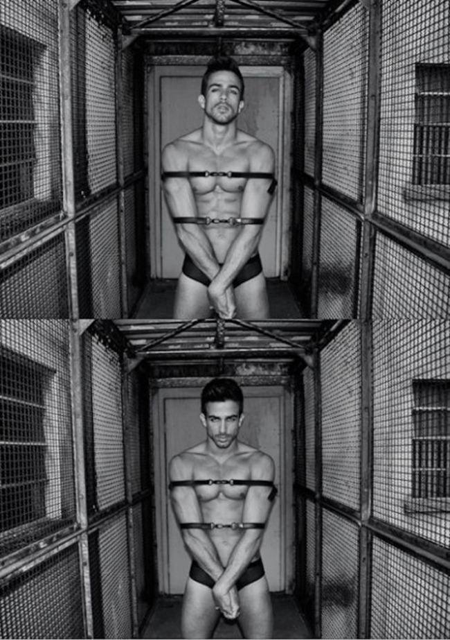 LUI MAGAZINE: ERASMO VIANA IN "CUSTODY" BY PHOTOGRAPHER CESAR DUTRA