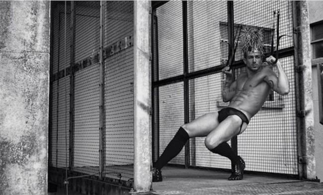 LUI MAGAZINE: ERASMO VIANA IN "CUSTODY" BY PHOTOGRAPHER CESAR DUTRA