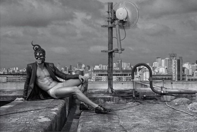 LUI MAGAZINE: ERASMO VIANA IN "CUSTODY" BY PHOTOGRAPHER CESAR DUTRA