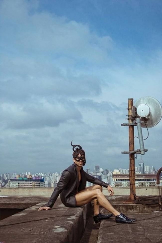 LUI MAGAZINE: ERASMO VIANA IN "CUSTODY" BY PHOTOGRAPHER CESAR DUTRA