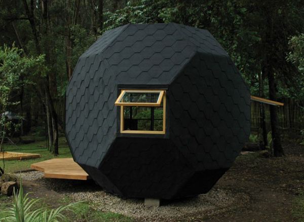 Compact House with Unusual Shape in Colombia