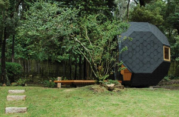 Compact House with Unusual Shape in Colombia