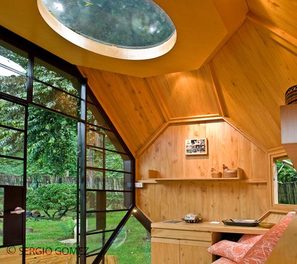 Compact House with Unusual Shape in Colombia