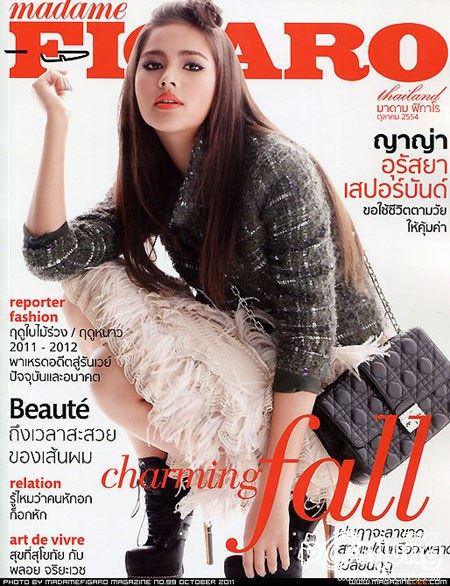 " แฟชั่น คีย์ลุคล่า ท้าหน้าหนาว ญาญ่า อุรัสยา เสปอร์บันด์ "