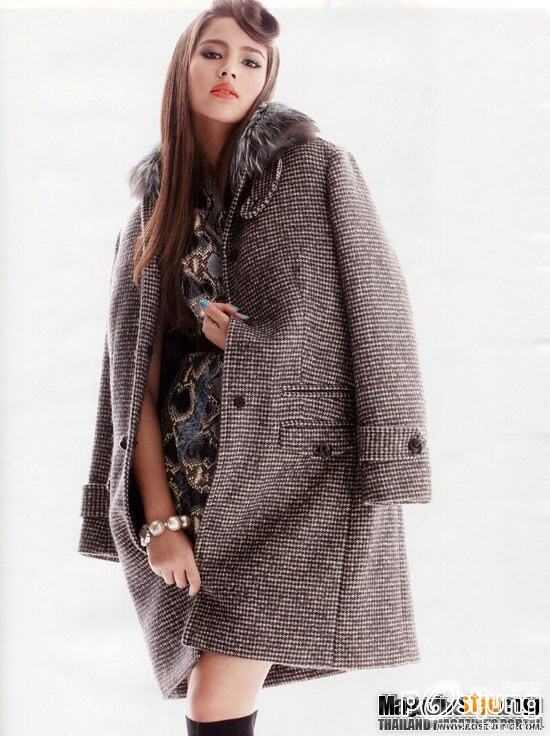 " แฟชั่น คีย์ลุคล่า ท้าหน้าหนาว ญาญ่า อุรัสยา เสปอร์บันด์ "