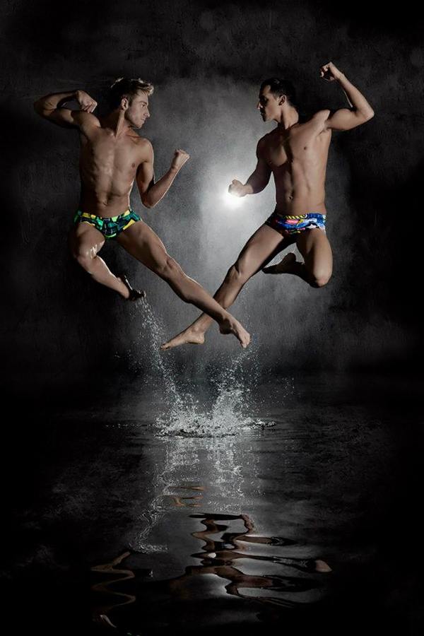 Matt Mitcham & Christopher Sackett @ Funky Trunks Swimwear