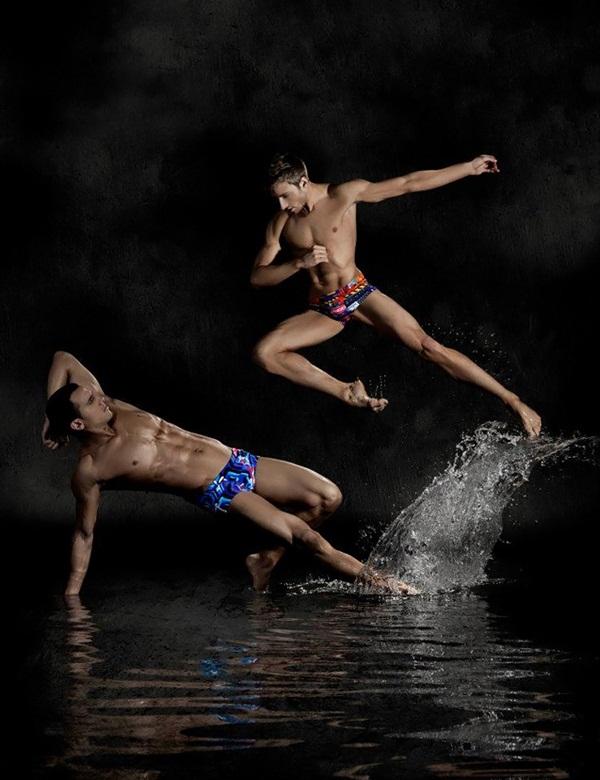 Matt Mitcham & Christopher Sackett @ Funky Trunks Swimwear