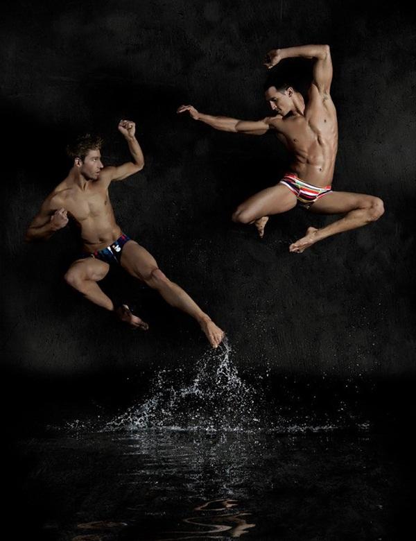 Matt Mitcham & Christopher Sackett @ Funky Trunks Swimwear