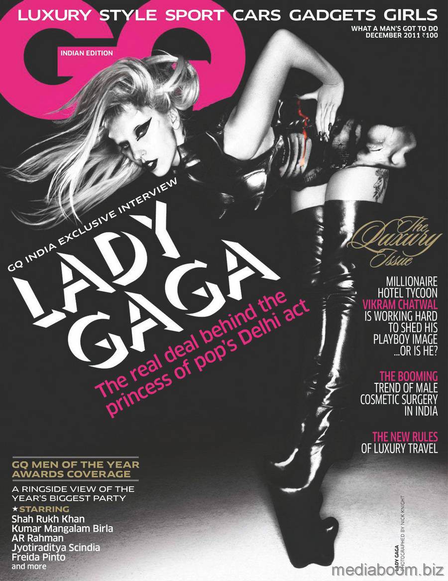 Lady Gaga @ GQ India December 2011