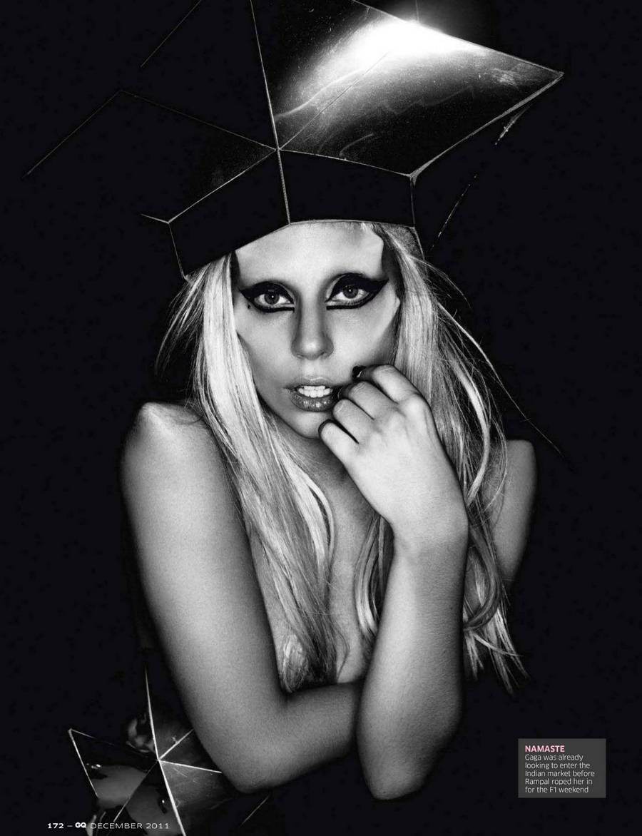 Lady Gaga @ GQ India December 2011