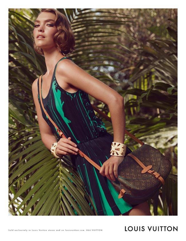 CAMPAIGN: ARIZONA MUSE FOR LOUIS VUITTON CRUISE 2012 BY PHOTOGRAPHER MARK SEGAL