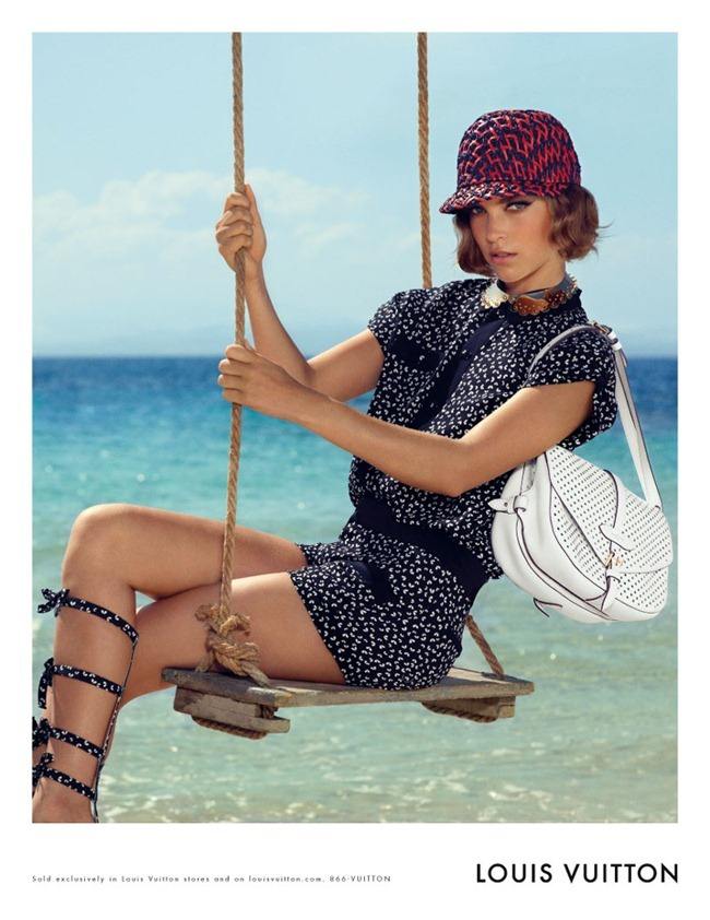 CAMPAIGN: ARIZONA MUSE FOR LOUIS VUITTON CRUISE 2012 BY PHOTOGRAPHER MARK SEGAL