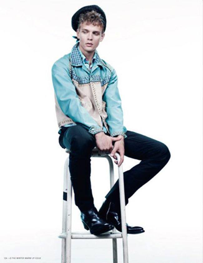 I-D MAGAZINE: BENJAMIN EIDEM IN "LET'S GET PHYSICAL..." BY PHOTOGRAPHER WILLY VANDERPERRE