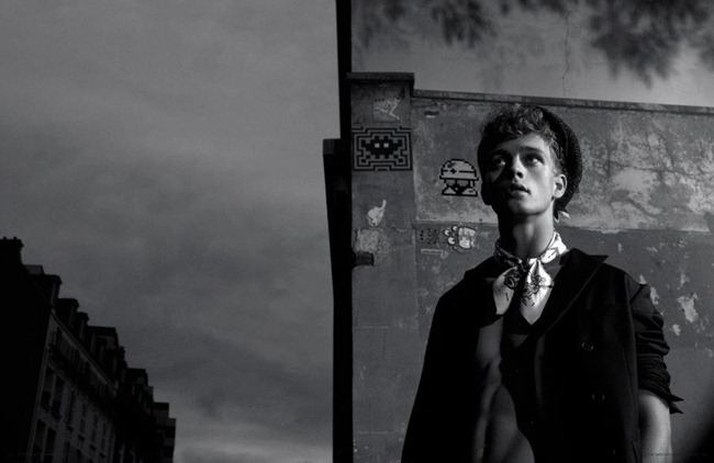 I-D MAGAZINE: BENJAMIN EIDEM IN "LET'S GET PHYSICAL..." BY PHOTOGRAPHER WILLY VANDERPERRE