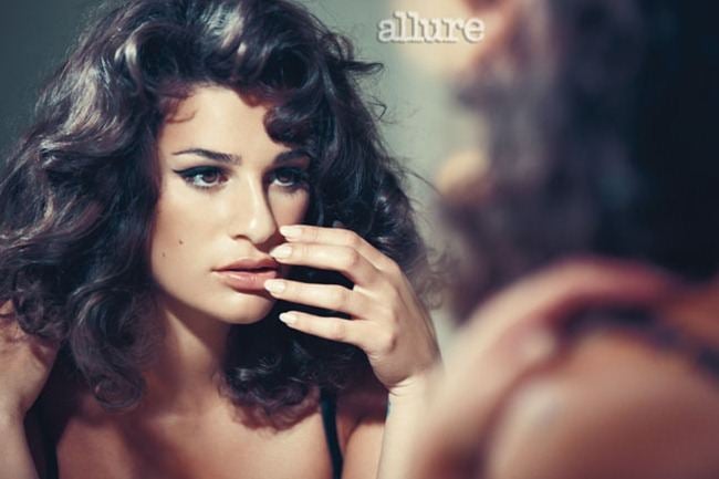 ALLURE MAGAZINE: LEA MICHELE BY PHOTOGRAPHER NORMAN JEAN ROY