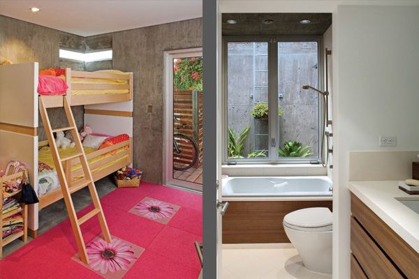 Small Concrete House in California is Small but Sweet