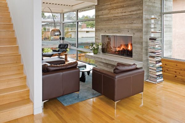 Small Concrete House in California is Small but Sweet