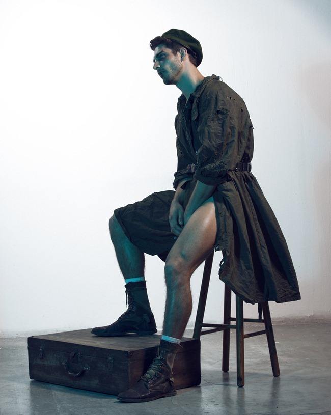 IMAGE AMPLIFIED MAGAZINE: MARLON DE GREGORI IN "BRAVE HEART" BY PHOTOGRAPHER TIAGO PRISCO