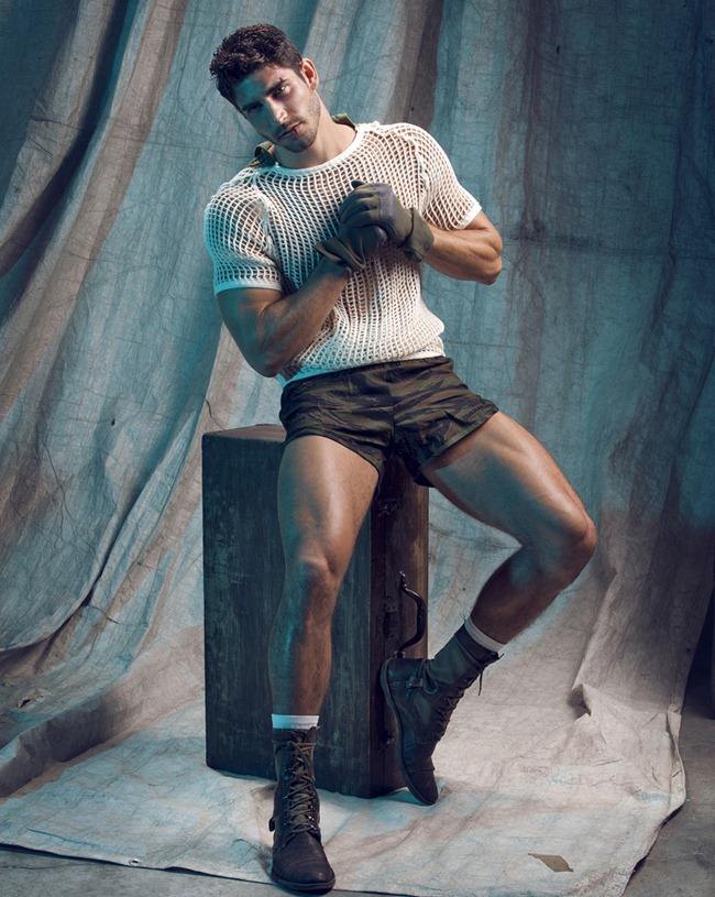 IMAGE AMPLIFIED MAGAZINE: MARLON DE GREGORI IN "BRAVE HEART" BY PHOTOGRAPHER TIAGO PRISCO