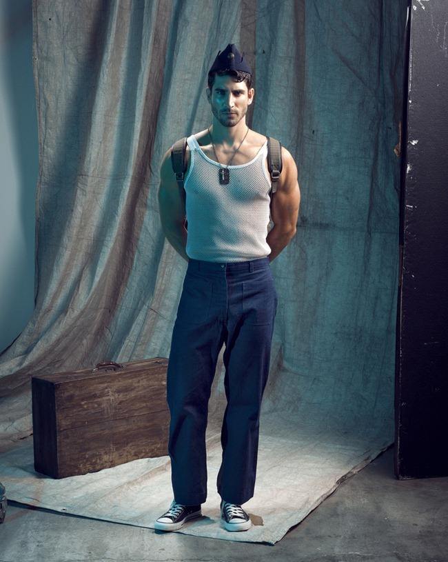 IMAGE AMPLIFIED MAGAZINE: MARLON DE GREGORI IN "BRAVE HEART" BY PHOTOGRAPHER TIAGO PRISCO