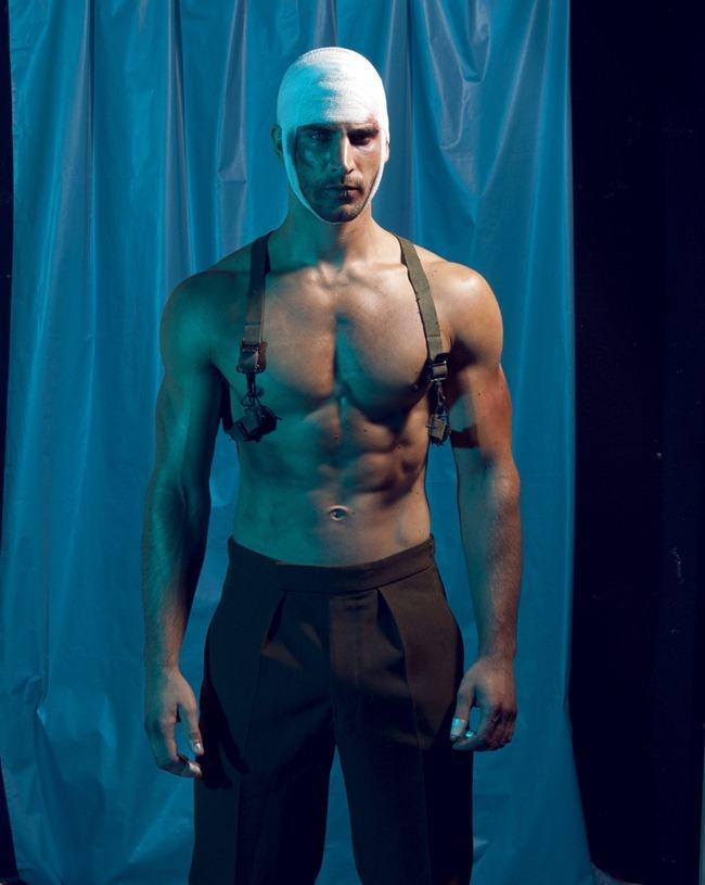 IMAGE AMPLIFIED MAGAZINE: MARLON DE GREGORI IN "BRAVE HEART" BY PHOTOGRAPHER TIAGO PRISCO