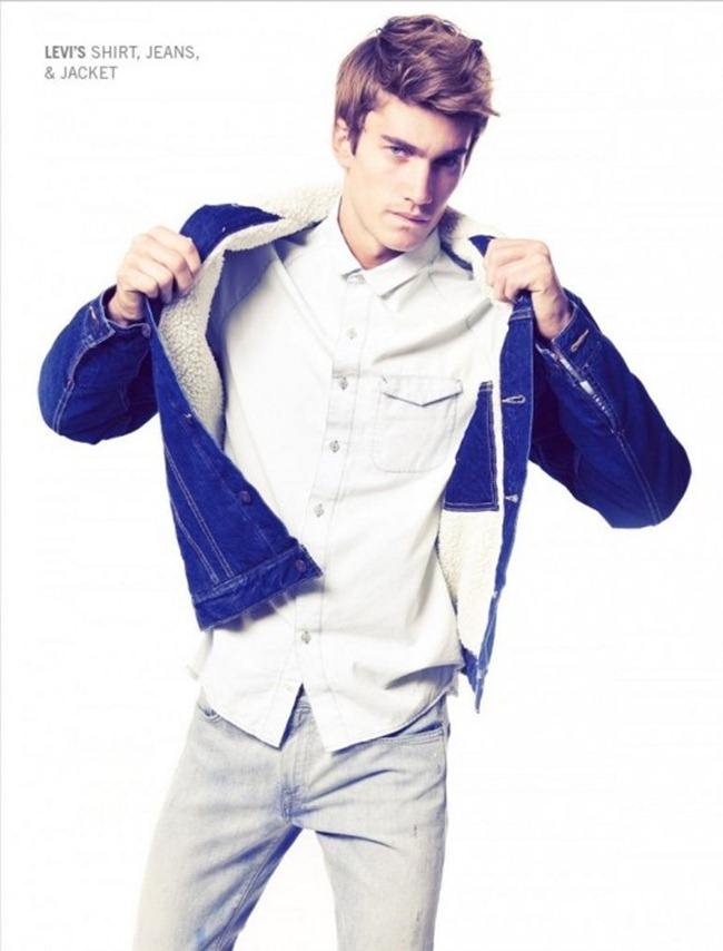 KENTON MAGAZINE: TOMAS GUARRACINO IN "DENIM DAZE" BY PHOTOGRAPHER DAVID WANG