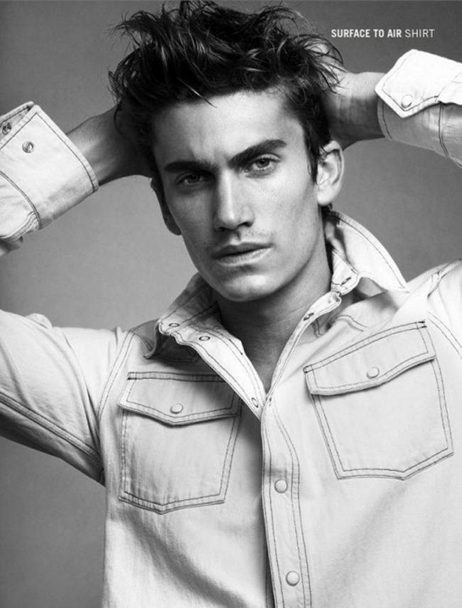 KENTON MAGAZINE: TOMAS GUARRACINO IN "DENIM DAZE" BY PHOTOGRAPHER DAVID WANG