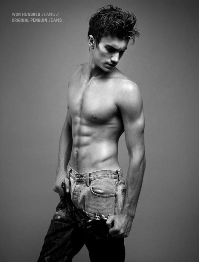 KENTON MAGAZINE: TOMAS GUARRACINO IN "DENIM DAZE" BY PHOTOGRAPHER DAVID WANG