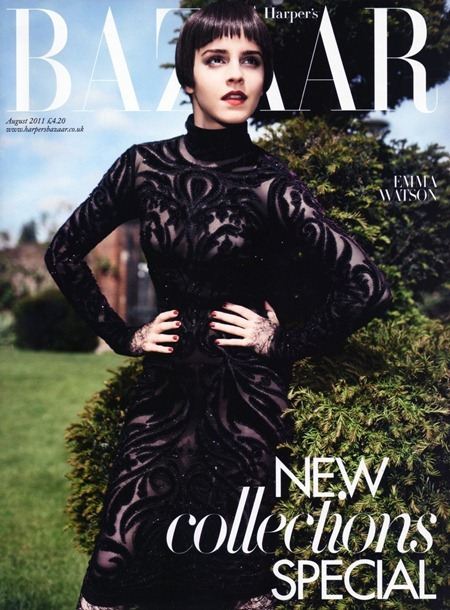 HARPER'S BAZAAR UK: EMMA WATSON IN "GOOD GIRL GONE BAD?" BY PHOTOGRAPHER ALEXI LUBOMIRSKI