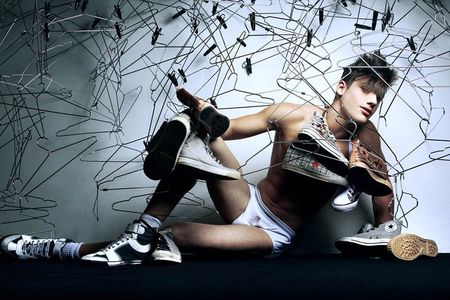 OF THE MODA MAGAZINE: ARTHUR SALES IN "THE DUMMY" BY RONALD LUV