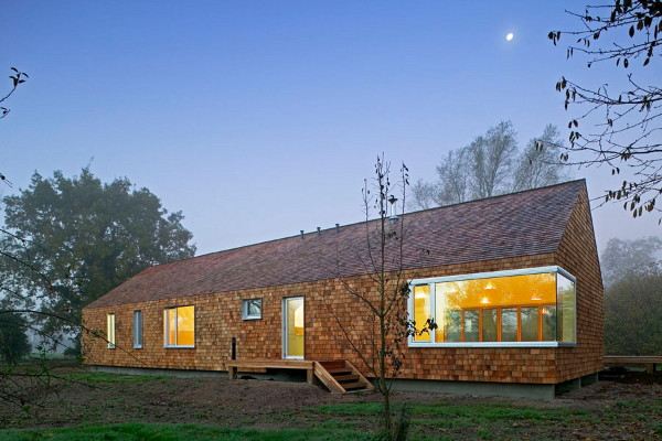 Prefab Country Homes - Cedar Home Design in Norfolk, UK