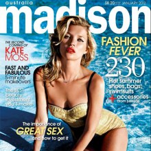 Kate Moss @ Madison Australia’s January 2012