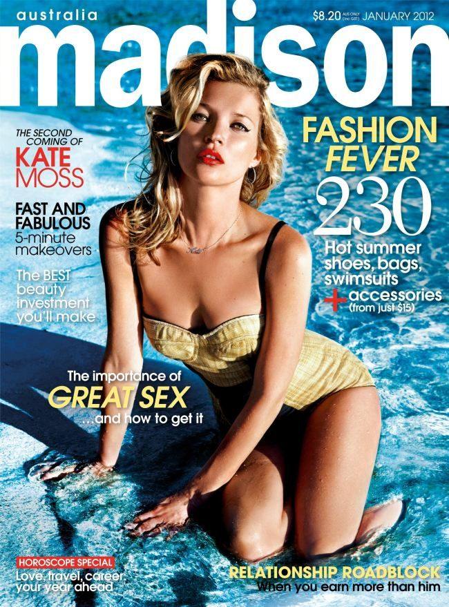 Kate Moss @ Madison Australia’s January 2012
