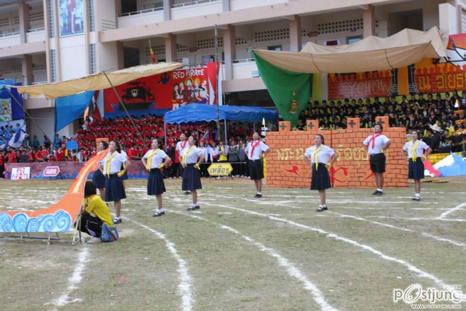 เชียร์ลีดเดอรื คณะ ณอยุธย พานพิทยคมสี เหลือง