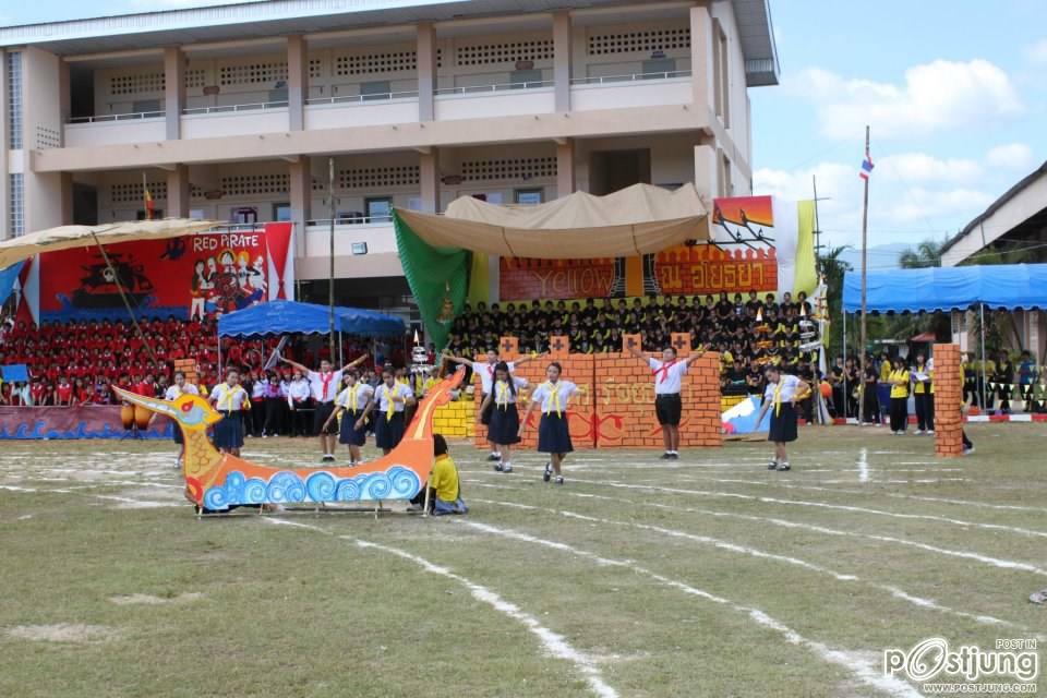 เชียร์ลีดเดอรื คณะ ณอยุธย พานพิทยคมสี เหลือง