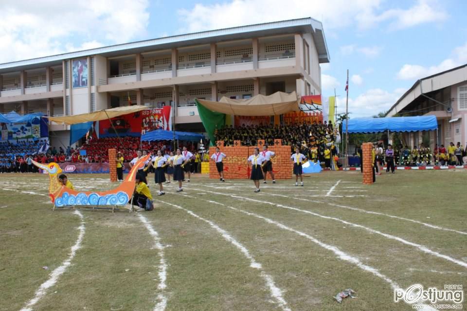 เชียร์ลีดเดอรื คณะ ณอยุธย พานพิทยคมสี เหลือง