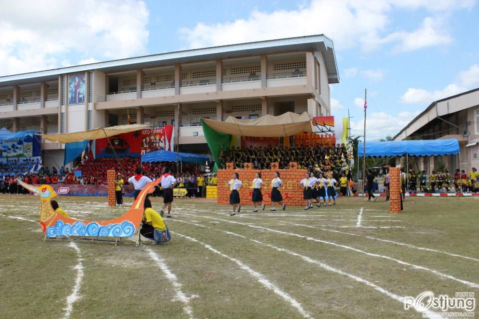 เชียร์ลีดเดอรื คณะ ณอยุธย พานพิทยคมสี เหลือง