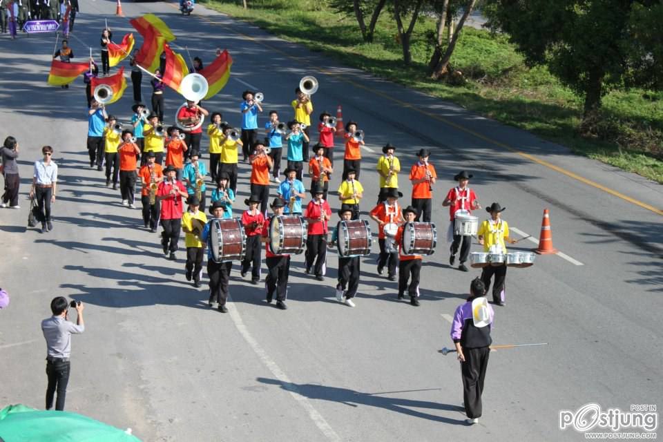 เชียร์ลีดเดอรื คณะ ณอยุธย พานพิทยคมสี เหลือง