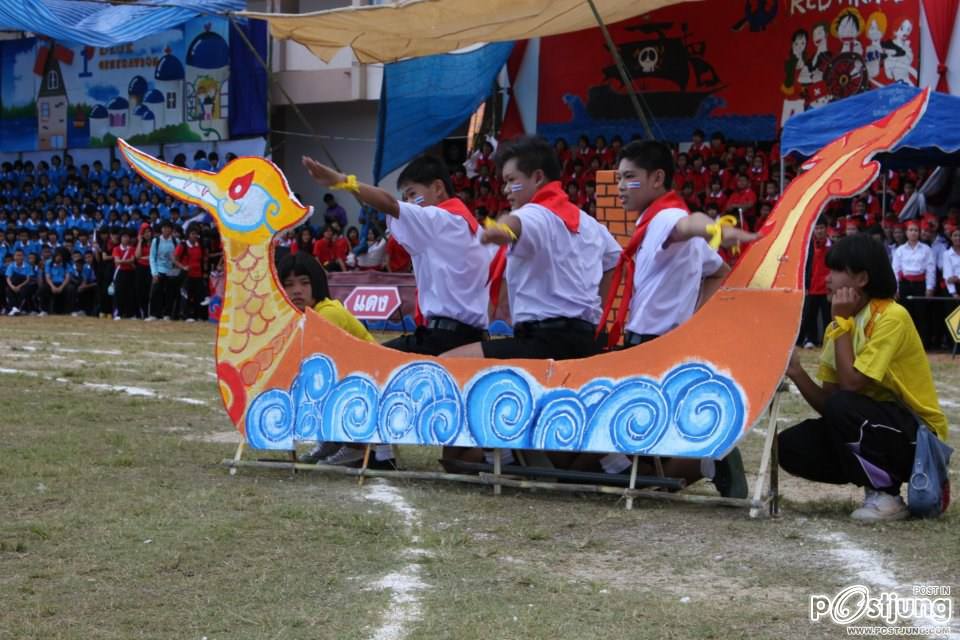 เชียร์ลีดเดอรื คณะ ณอยุธย พานพิทยคมสี เหลือง