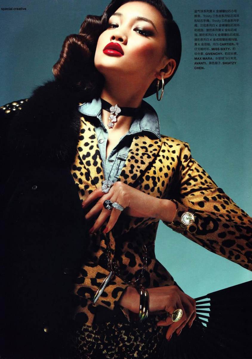 Xiao Meng Huang @ Numero China January 2012
